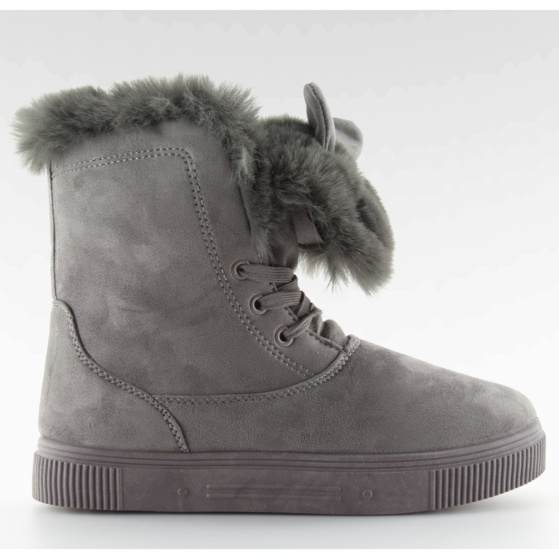 Schneeschuhe mit Ohren grau DD38 grau