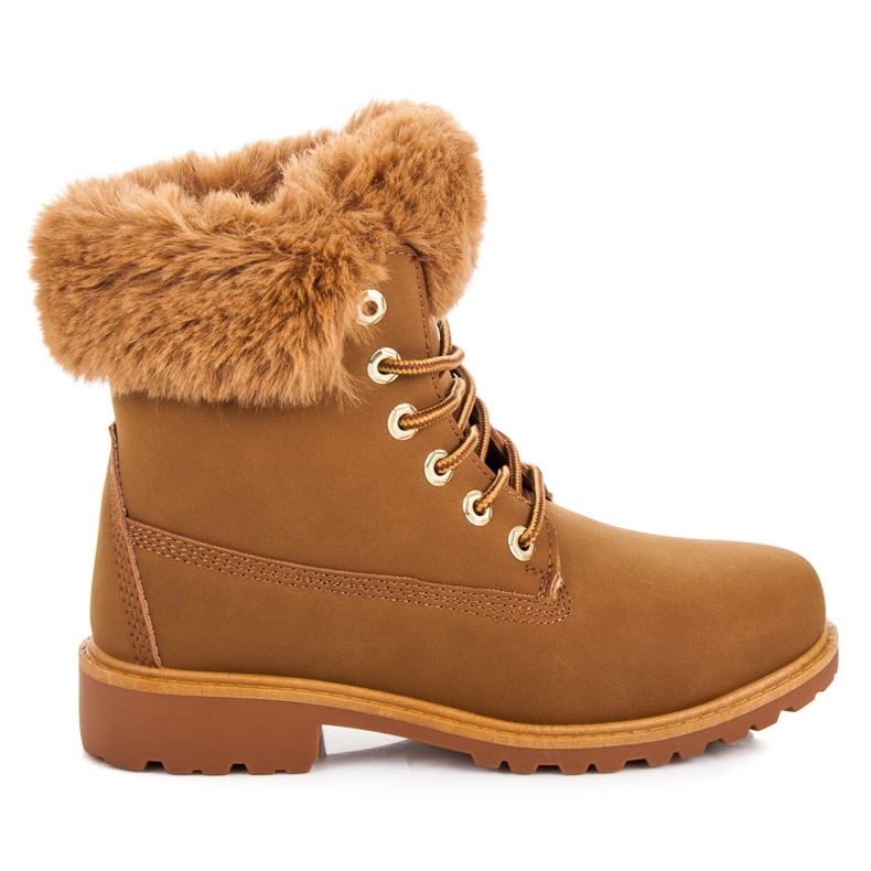 Queen Vivi Kamelfänger mit Fell braun