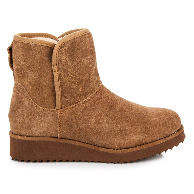 Coco Perla Mukluki auf der Plattform braun