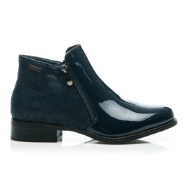 Bestelle Designer-Stiefel blau