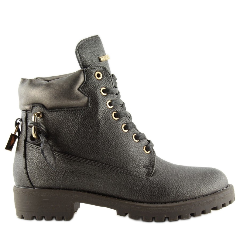 Holzstämme mit Vorhängeschloss 1302 D.GRAY grau