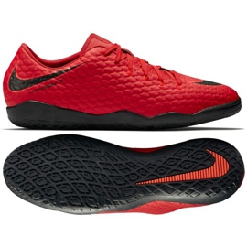 Nike HypervenomX Phelon Iii Hallenschuh rot