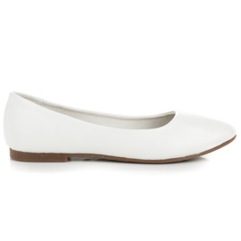 Weiße Ballerinas für Damen