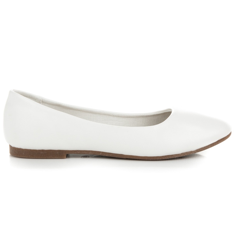 Weiße Ballerinas für Damen