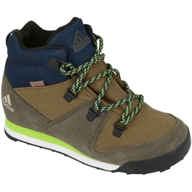 Adidas Climawarm Snowpitch K Schuhe navy blau grün grau