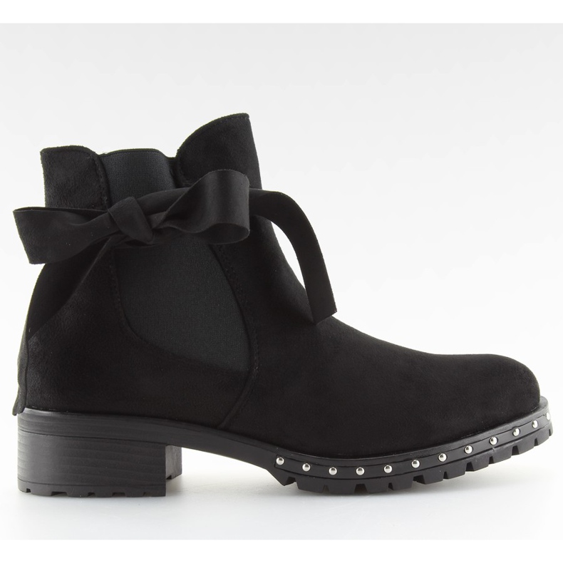 Schwarze Jodhpur-Stiefel DR11798-64 schwarz