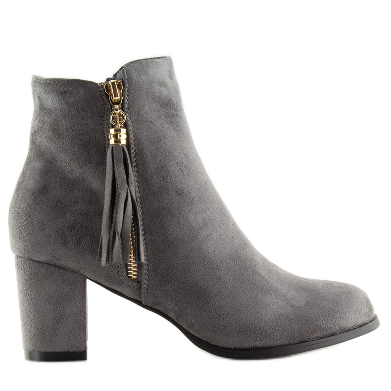 Graue High Heels SO-20 grau