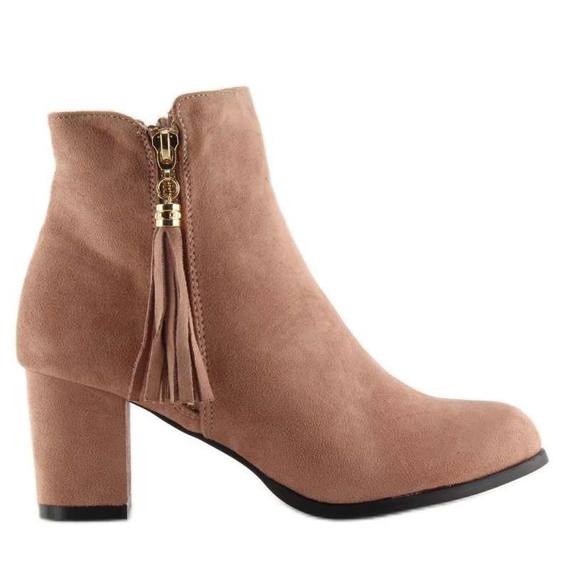 Rosa hochhackige Stiefel SO-20 rosa