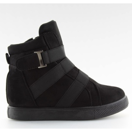 Turnschuhe mit schwarzem Gummi H7191 Negro