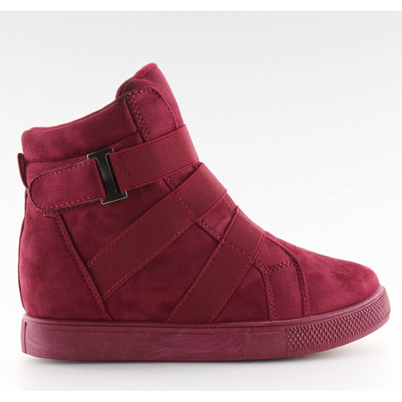 Turnschuhe mit Gummi Burgundy H7191 burdeos mehrfarbig rot