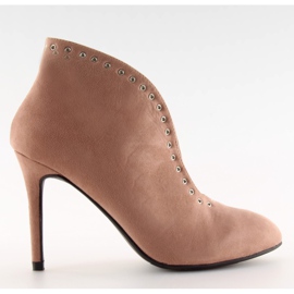 Stilettos mit pinkem Ausschnitt 1660-251 pink rosa