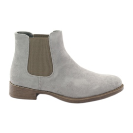 Graue Jodhpur-Stiefel Sergio Leone 301