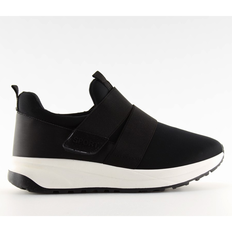 Schwarze Sportschuhe für Frauen NB151P schwarz