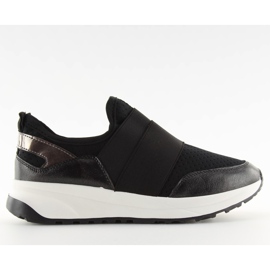 Schwarze Sportschuhe für Frauen NB150P Schwarz