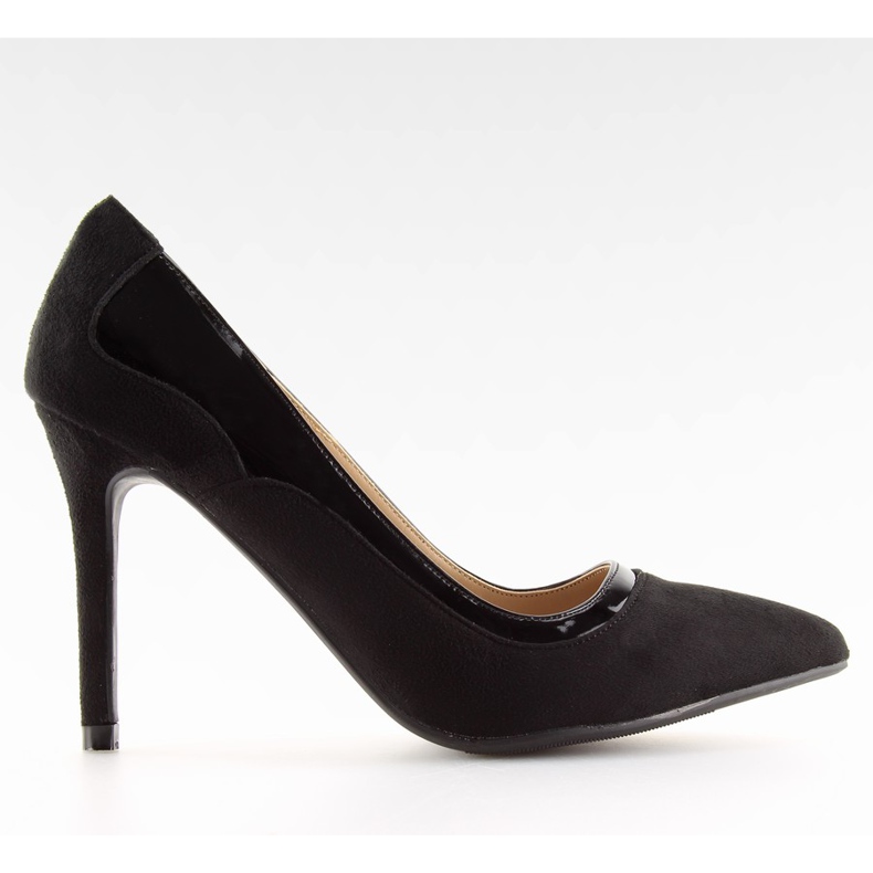 Schwarze Damen High Heels 1522-133 Schwarz