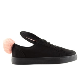 Turnschuhe mit Schäden Schwarz 6179 Schwarz