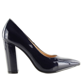 Marineblaue High Heels FM4096 Navy