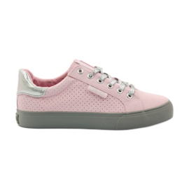 Big Star 274054 gebundene Turnschuhe grau rosa