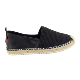 Ballerinas Espadrilles Big Star 274196 schwarz braun
