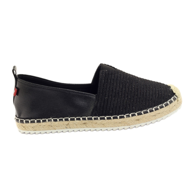 Ballerinas Espadrilles Big Star 274196 schwarz braun