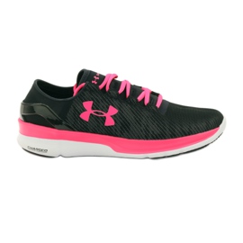 Under Armour Speedform Turbulence Laufschuhe schwarz rosa