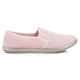 Mckeylor Wildleder-Espadrilles zum Hineinschlüpfen rosa