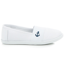 Mckeylor Weiße Slip-In-Sneaker