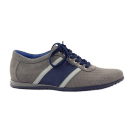 Graue Sportschuhe Badura 3360 navy blau