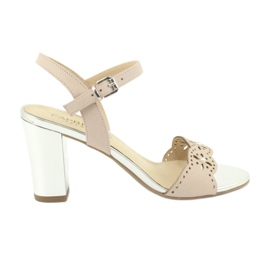 Caprice Sandalen Damenschuhe 28303 mehrfarbig rosa