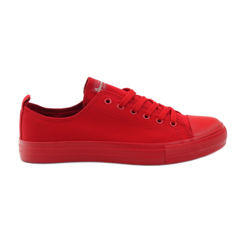 American Club LH06 gebundene Turnschuhe rot