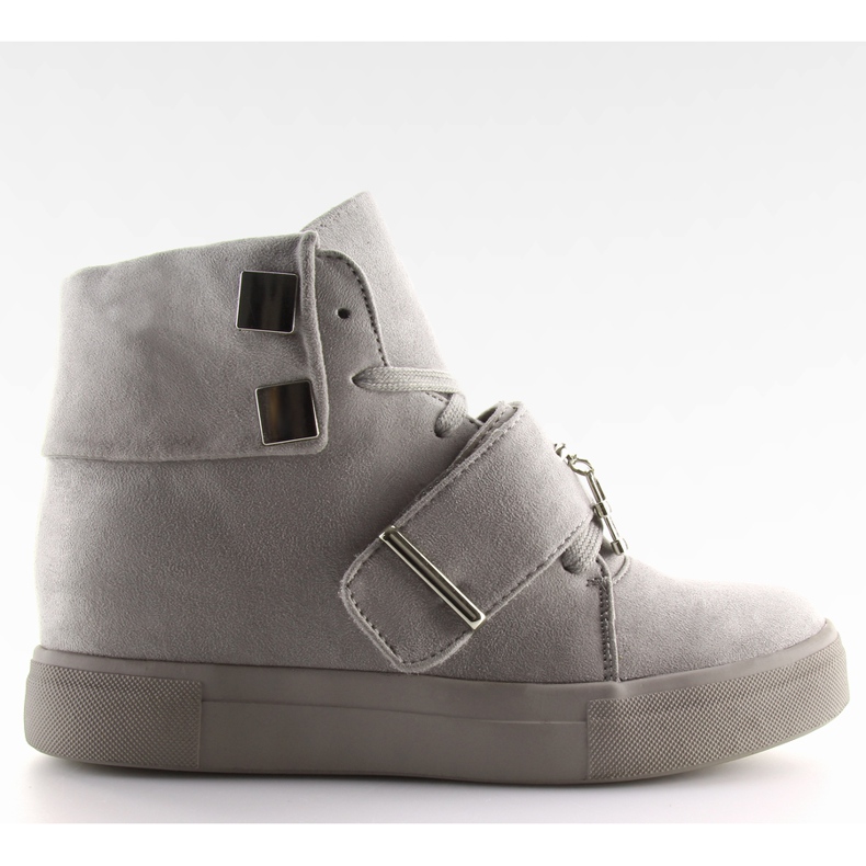 Graue Sneakers für Damen NC158 Grau