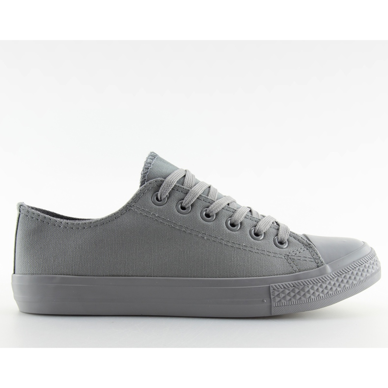 Graue, einfarbige graue NB176-Sneakers für Damen in Grau