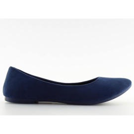Damenballerinas soft marineblau