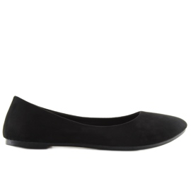 Schwarze, weiche Ballerinas für Damen