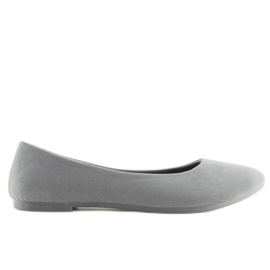 Weiche graue Ballerinas für Damen D.GRAY