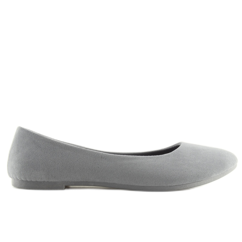 Weiche graue Ballerinas für Damen D.GRAY