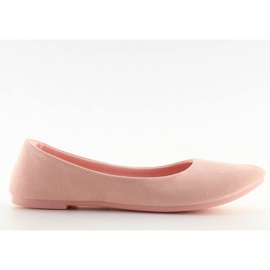 Zartrosa Ballerinas für Damen rosa