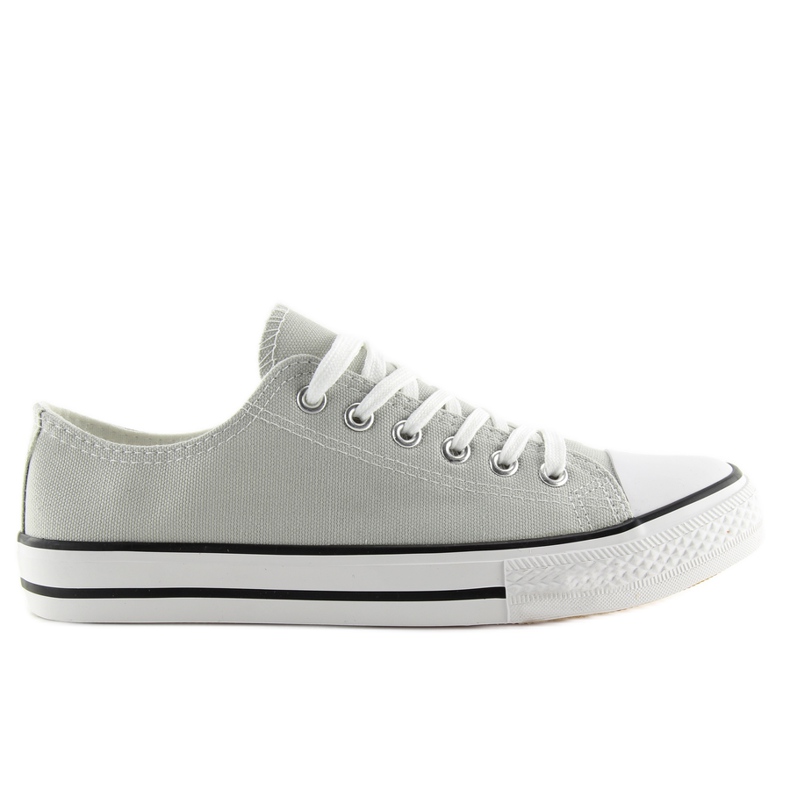 Graue klassische Damenturnschuhe XL03 grau