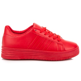 Rote Turnschuhe