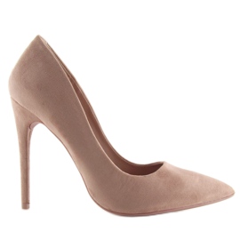 Pumps auf einem Wildleder rosa 5101 Pink