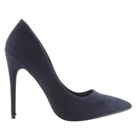 Pumps mit Pfennigabsatz marineblau 5101 Navy