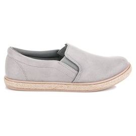 Seastar Wildleder Slipons Espadrilles grau