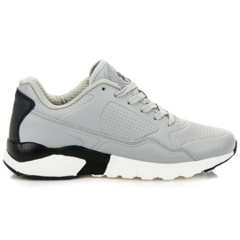 Ax Boxing Hellgraue Sportschuhe