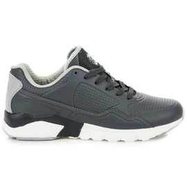 Ax Boxing Dunkelgraue Sportschuhe