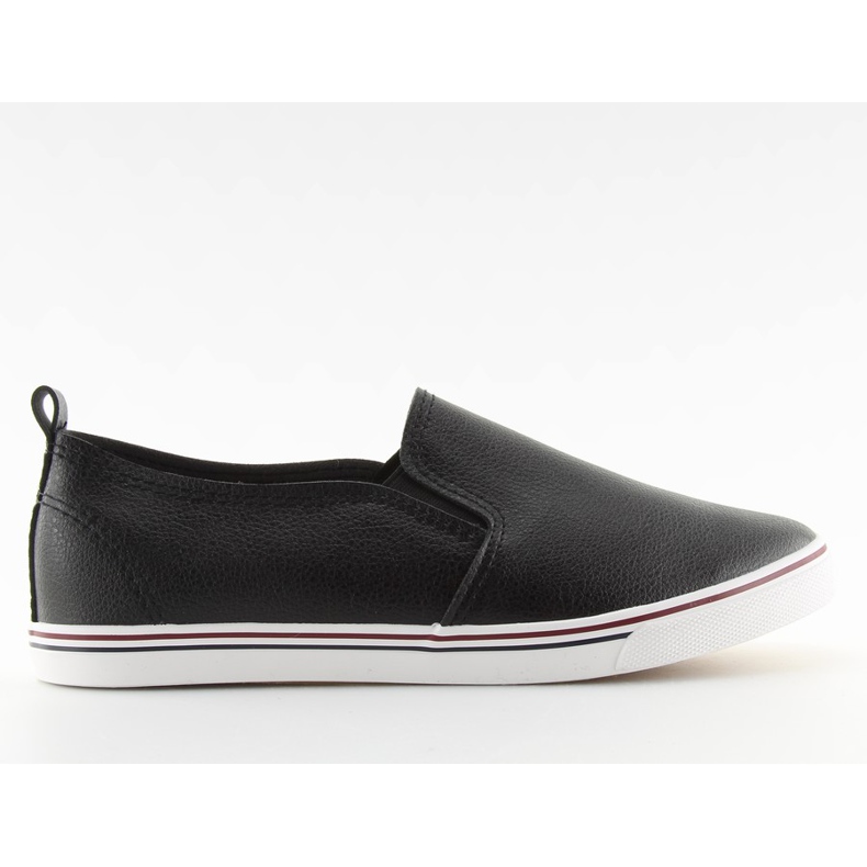 Sneakers slip-on schwarzes gesicht schwarz xl08p Schwarz