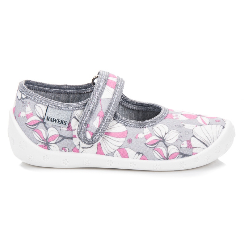 Reweks Selbstgemachte Schuhe mit Muster grau