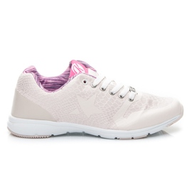 Kylie Sportliche Schlangenschuhe braun