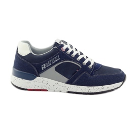 American Club Herren Sportschuhe American 703039 Turnschuhe marineblau