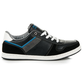 Arrigo Bello Schwarze Herren Turnschuhe