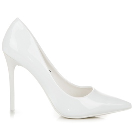 Seastar Sexy lackierte High Heels weiß